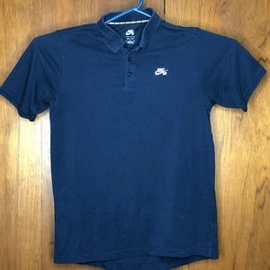 Nike SB Dri Fit Polo Shirt Size Medium Skateboard